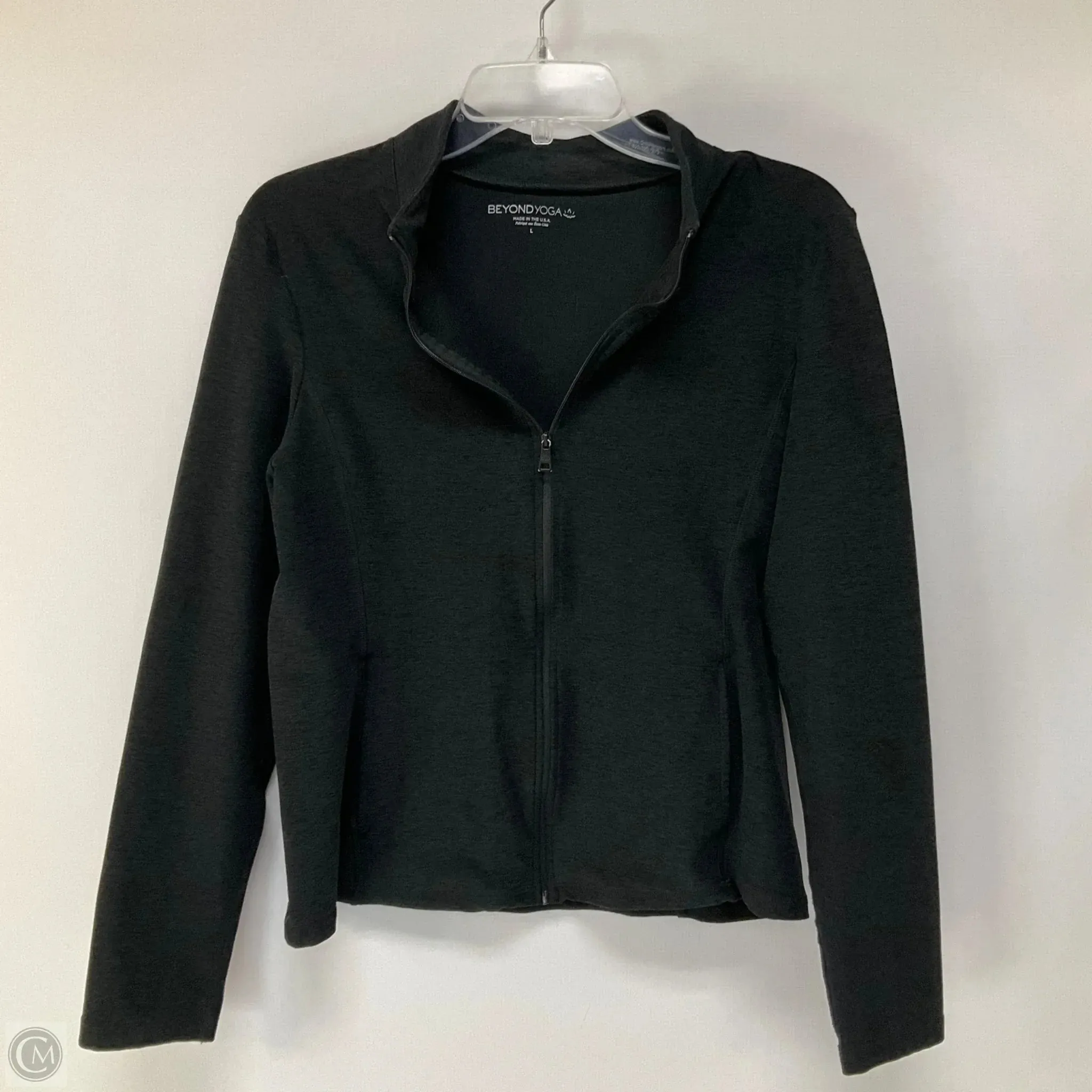 Athletic Jacket By Beyond Yoga In Black, Size: L Street Explorer Fit Weatherproof Zippers