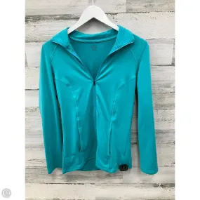 Athletic Jacket By Champion In Green, Size: Xs Recycled Polyester Reversible Layer