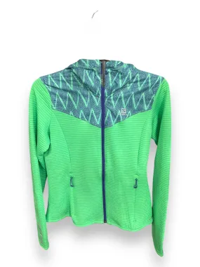 Odor control Athletic Jacket By Clothes Mentor In Green, Size: M