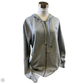 Athletic Jacket By Clothes Mentor In Grey, Size: S NonRestrictiveFit
