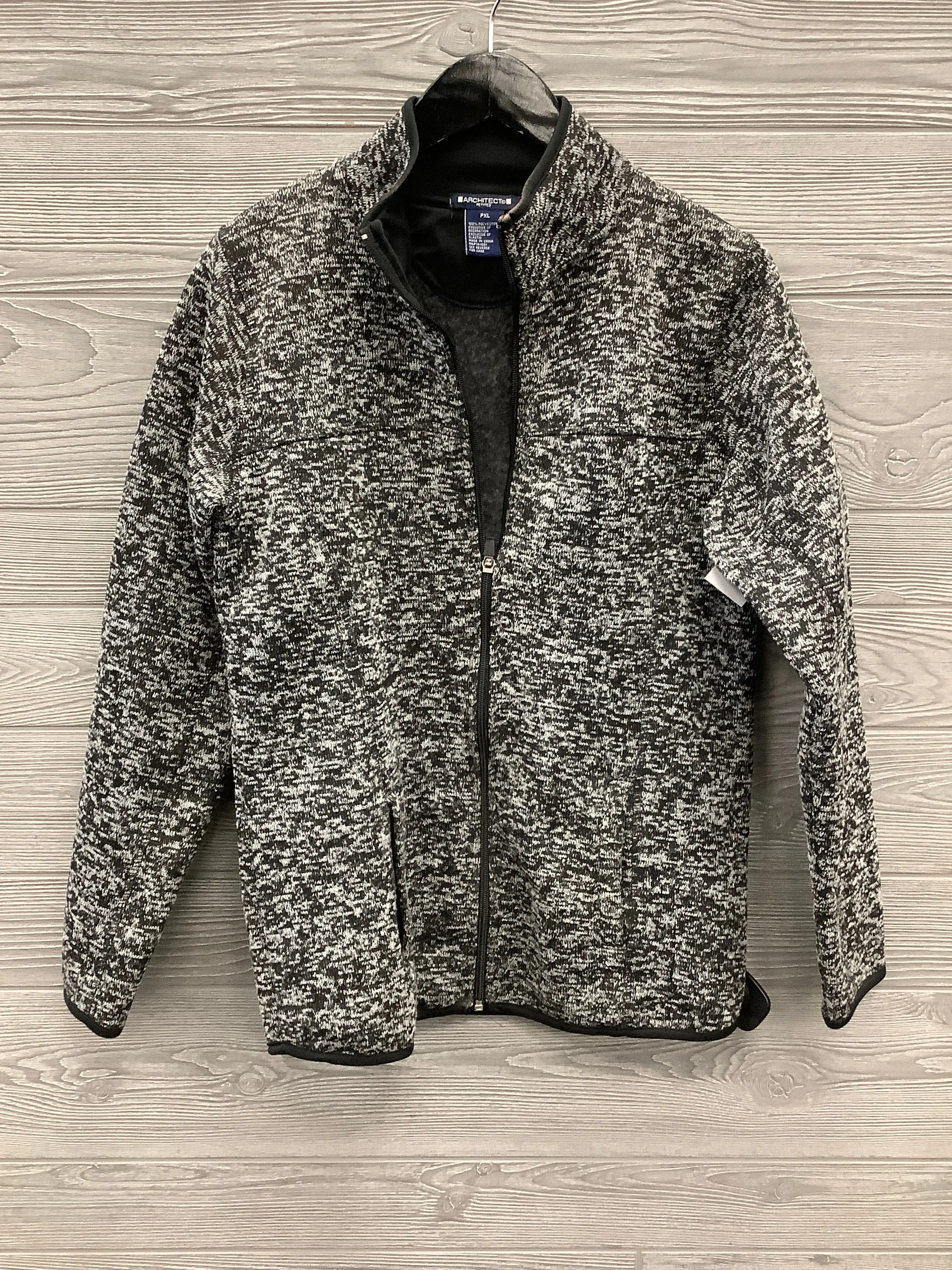 Athletic Jacket By Clothes Mentor In Grey, Size: Xlp Clean Silhouette Temperature Balancing Layer