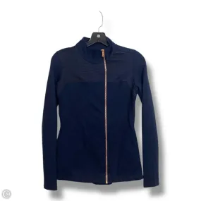 Athletic Jacket By Clothes Mentor In Navy, Size: S Quick Release Buckle Mechanism