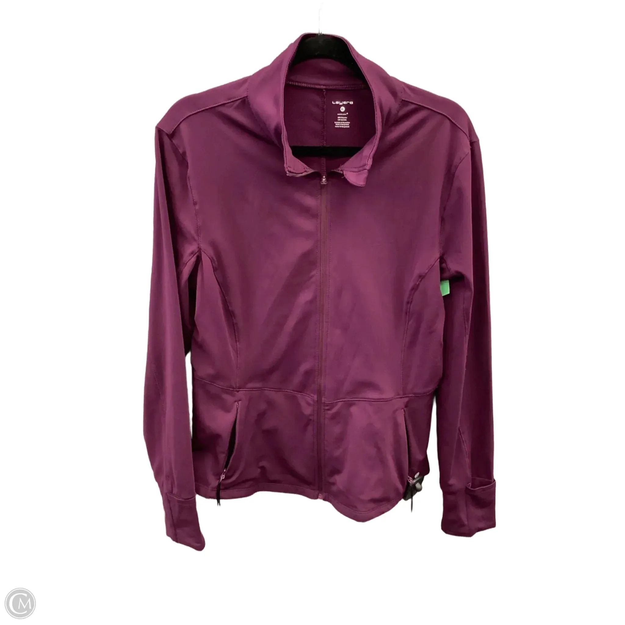 Weatherproof Zipper Seals Cold Season Athletic Jacket By Clothes Mentor In Purple, Size: Xl