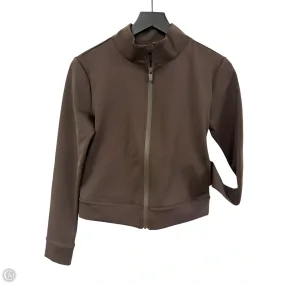Athletic Jacket By Cmb In Brown, Size: S Packable Technology City Ready Style
