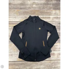Athletic Jacket By Cmc In Black, Size: S No Roll Collar Technology Hypoallergenic Fabric Blend