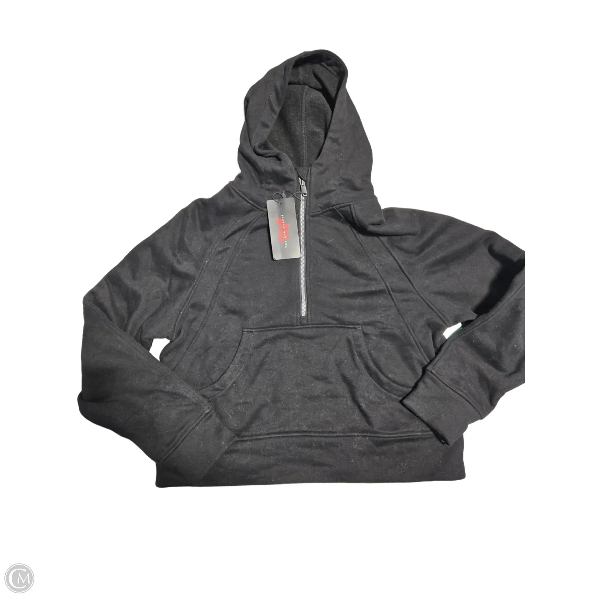 Athletic Jacket By Cmc In Black, Size: S Reinforced Stress Points Convertible Collar