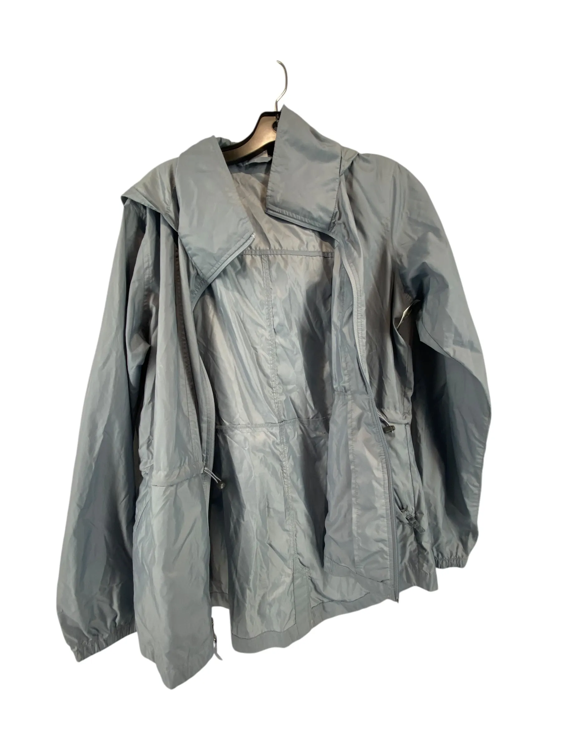 Athletic Jacket By Columbia In Blue, Size: M Soft Touch Abrasion Proof Shoulders