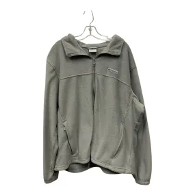 ATHLETIC JACKET by COLUMBIA In GREY, Size: 1X Non Irritating Lining Eco Certified Textiles