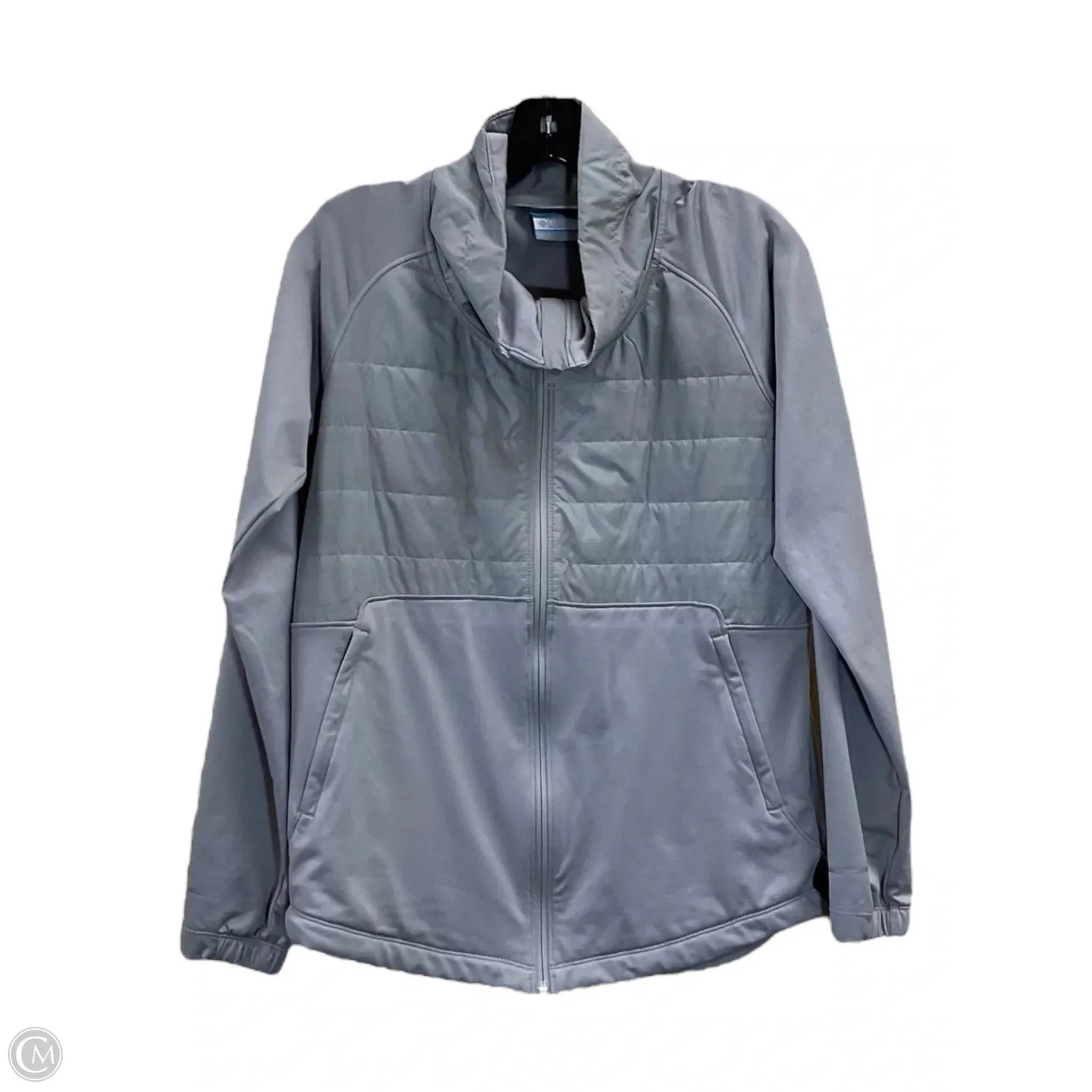 Athletic Jacket By Columbia In Grey, Size: S Outer Chill Piece