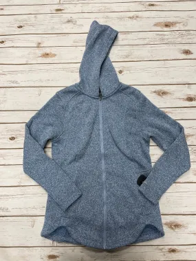 Comfy Essentials Athletic Jacket By Eddie Bauer In Blue, Size: M