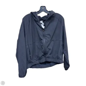 Athletic Jacket By Fabletics In Black, Size: L Travel Functional Wear