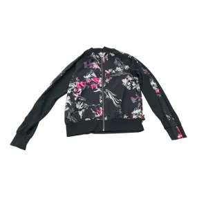 Athletic Jacket By Fabletics In Black, Size: Xs Quilted Pattern Recycled Polyester Blend