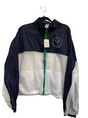 Athletic Jacket By Fabletics In Navy, Size: 3x Winter Outerwear