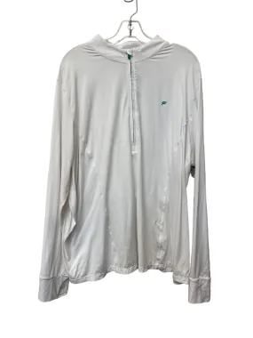 Athletic Jacket By Fabletics In White, Size: 3x Very Cold
