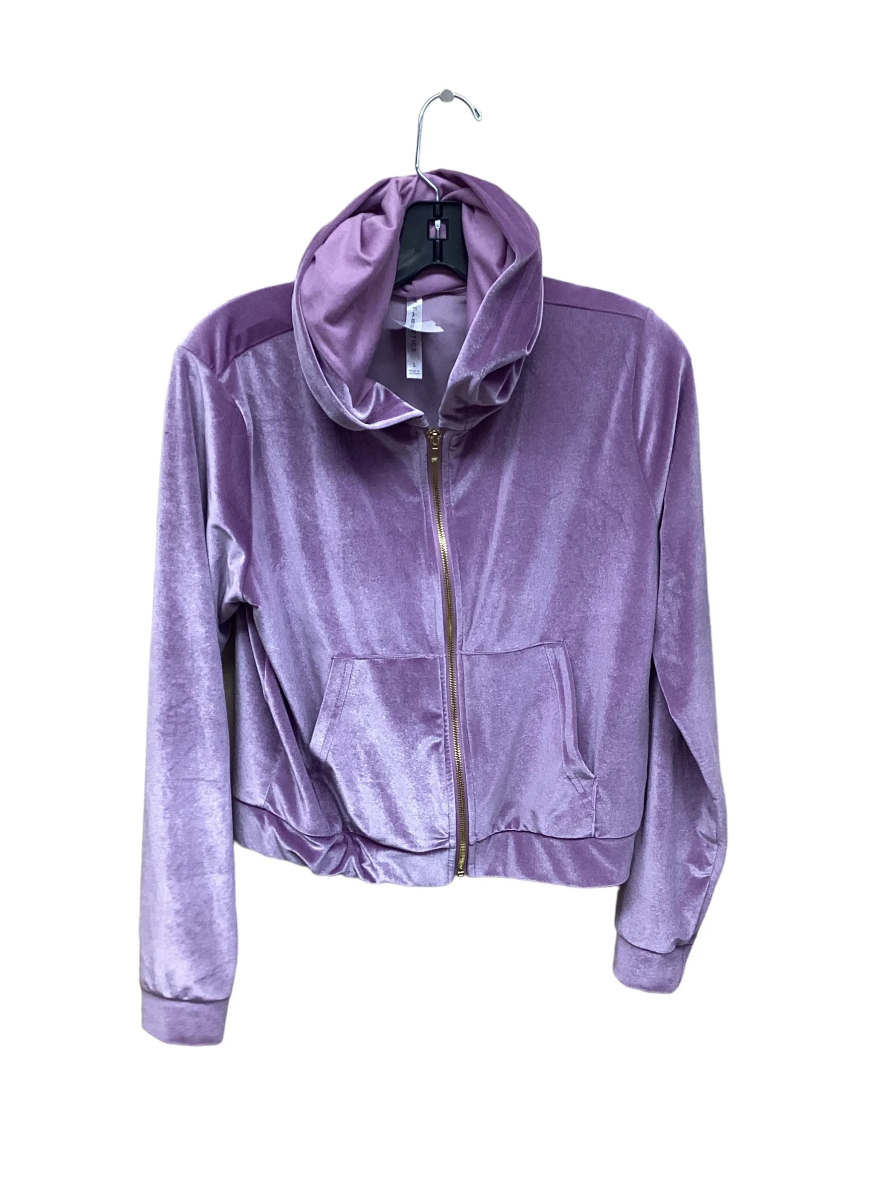 Wrinkle resistant fabric Athletic Jacket By Fabletics  Size: S
