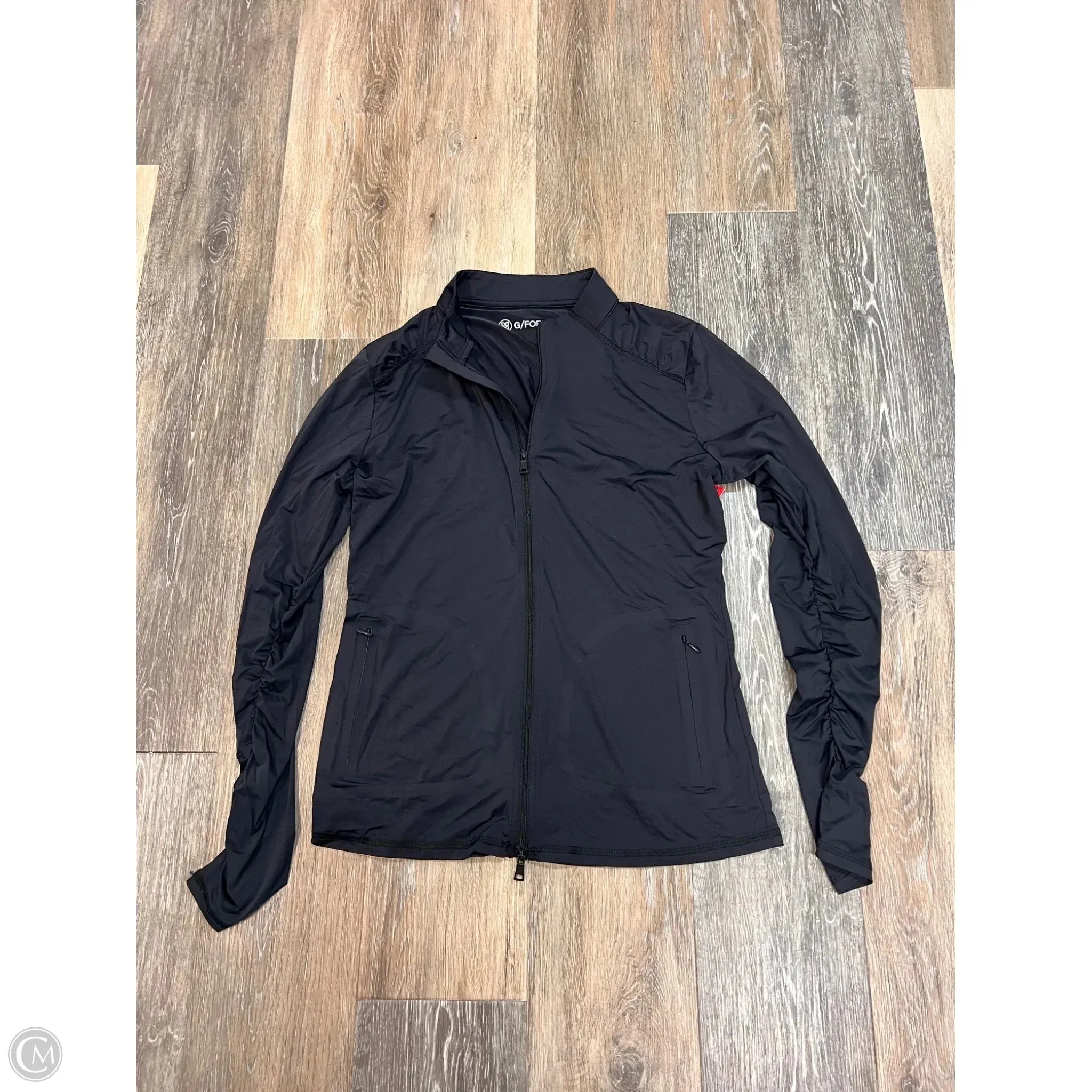 Athletic Jacket By G/Fore In Black, Size: S One Color