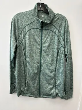 Light Reflective AntiSnag Lining Material Athletic Jacket By Ideology  Size: 1x