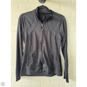 QuiltedPattern Ventilated Back Panel Athletic Jacket By Kyodan In Black, Size: M