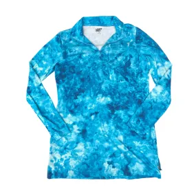 Hypoallergenic Interior Layer Athletic Jacket By Lands End In Blue, Size: Xs