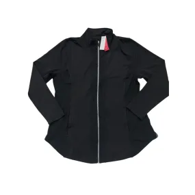 Athletic Jacket By Livi Active In Black, Size: 1x Layered Neckline