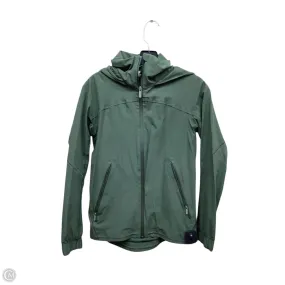 Athletic Jacket By Lululemon In Green, Size: 2 Refined Casual DetachableLining