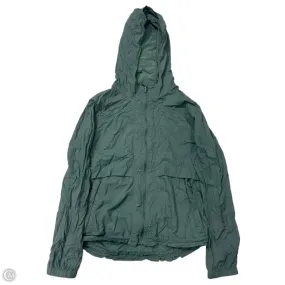 Detachable Layers Athletic Jacket By Lululemon In Green, Size: Xs