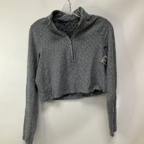 Zip Pockets Athletic Jacket By Lululemon In Grey, Size: 4