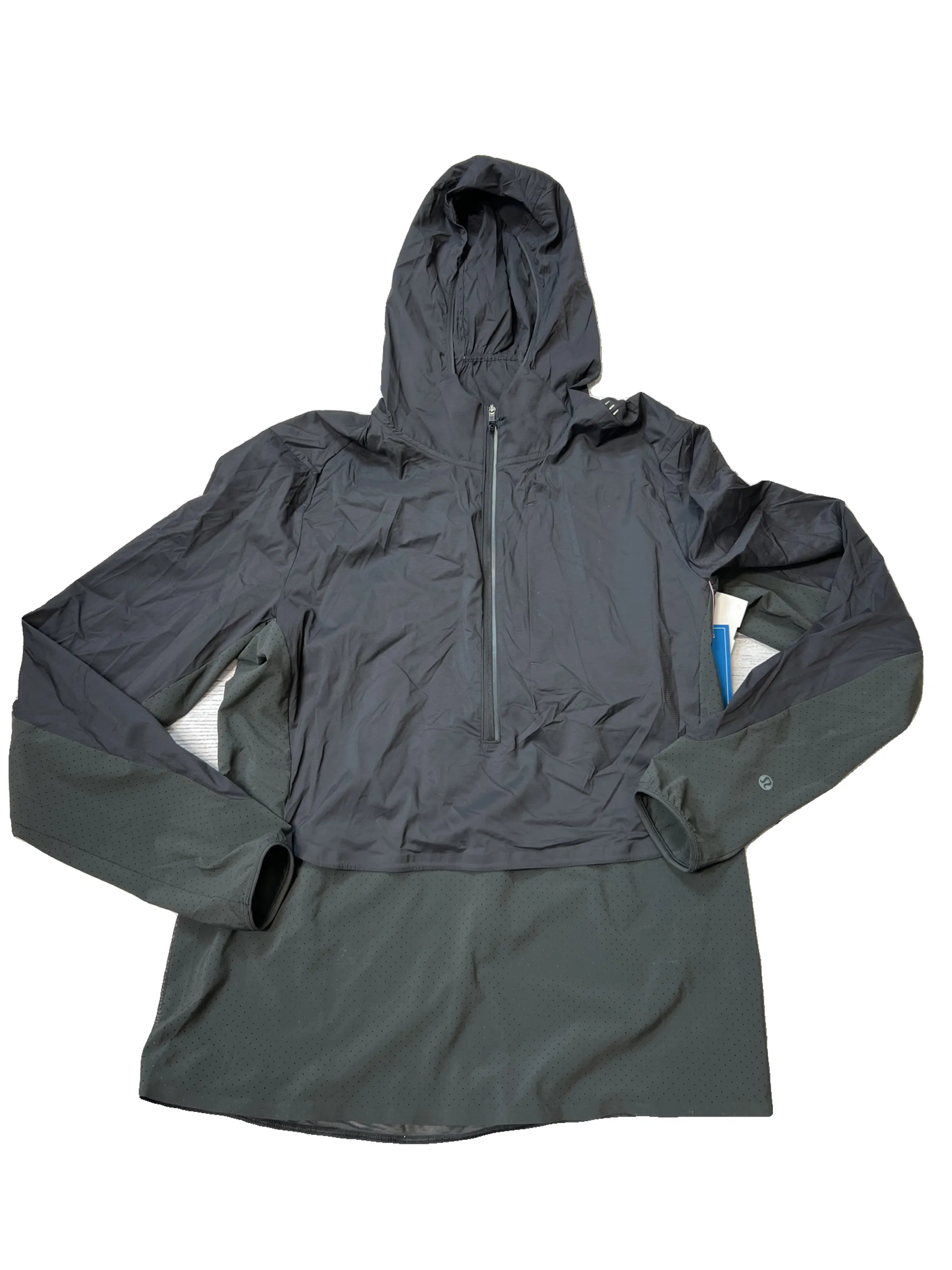 Roll Up Storage Design Athletic Jacket By Lululemon In Grey, Size: S