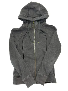 Army Style Athletic Jacket By Lululemon In Grey, Size:S