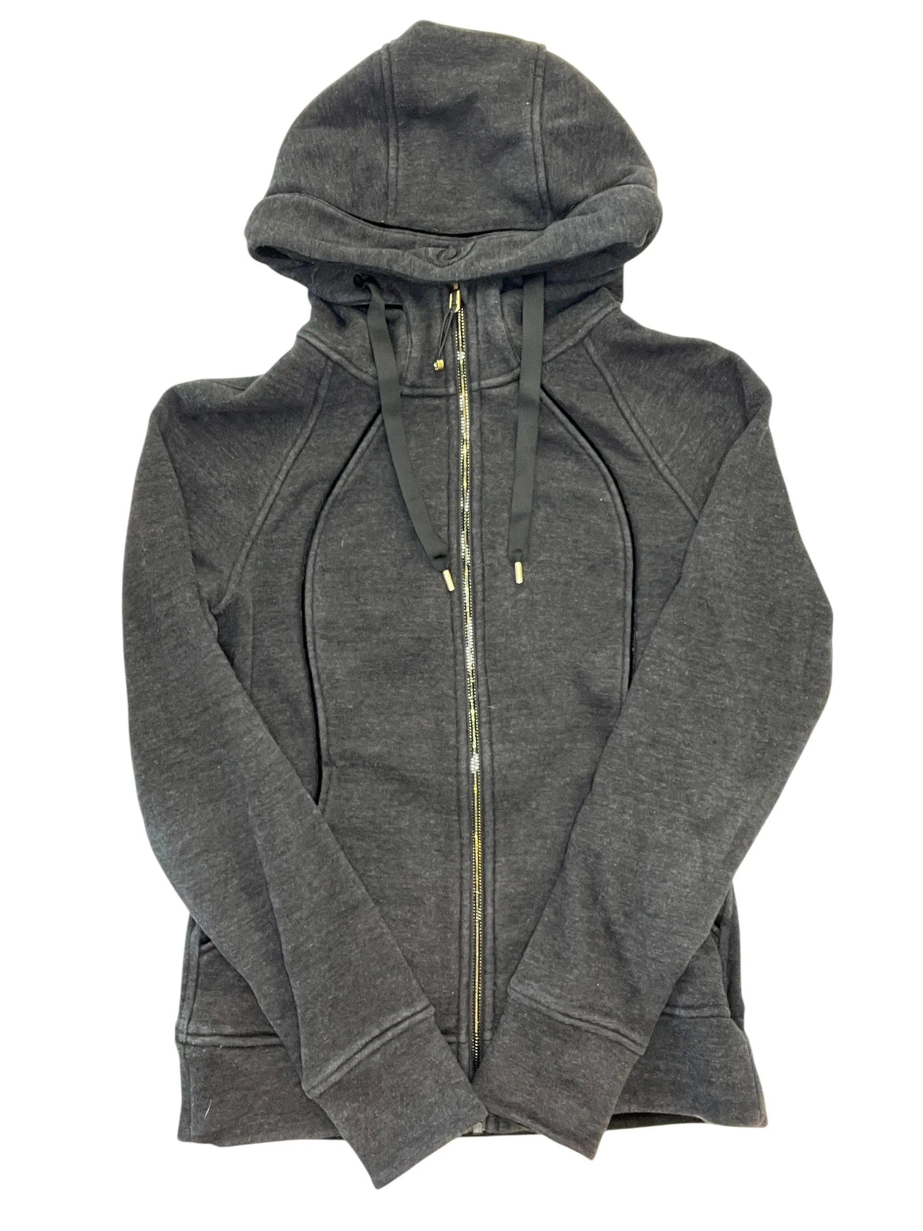 Army Style Athletic Jacket By Lululemon In Grey, Size:S