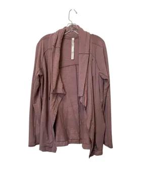 Weekend Casual Fit Athletic Jacket By Lululemon In Purple, Size: 6