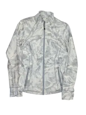 Athletic Jacket By Lululemon In White, Size:L Vegan Safe