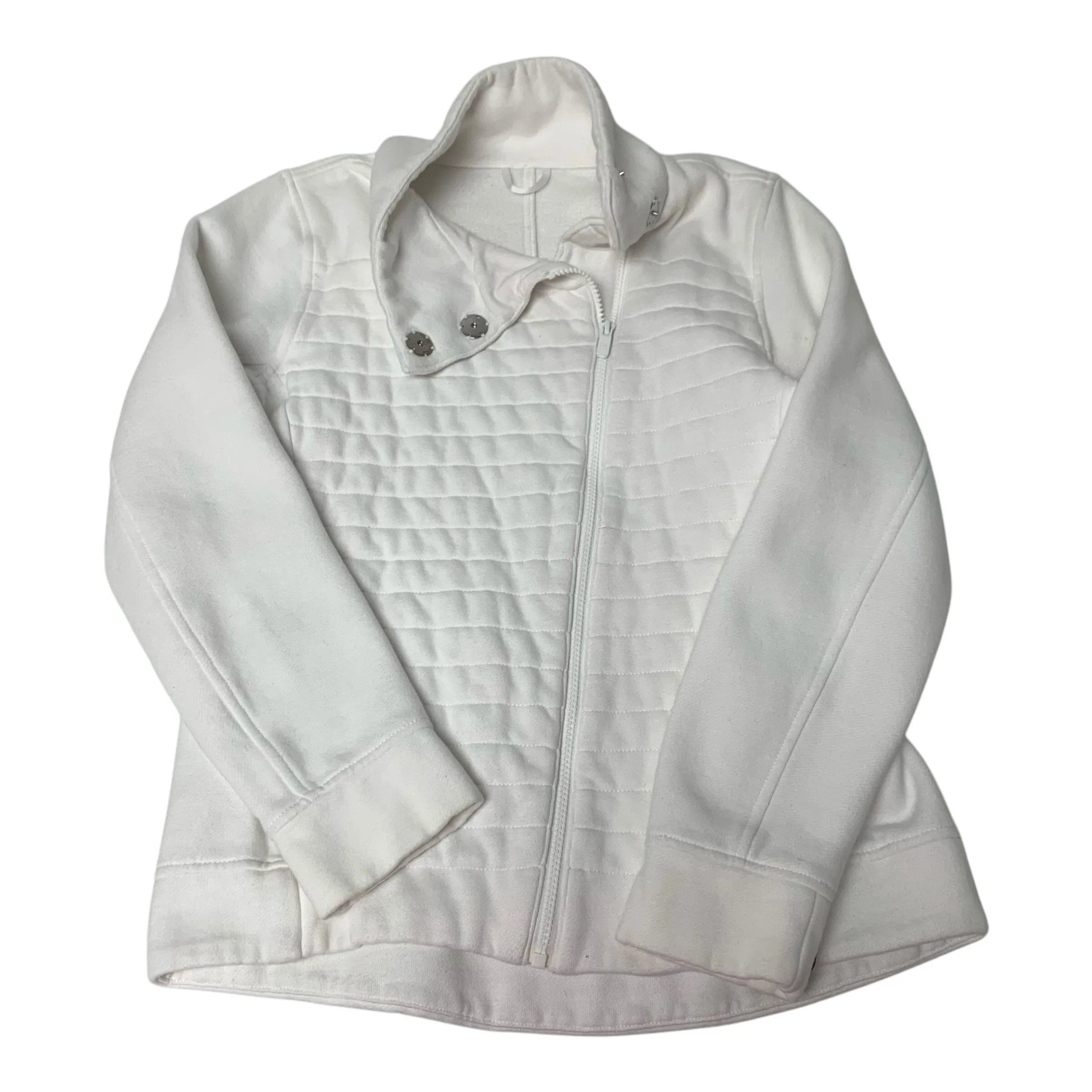 Faux Fur Collar Thermoplastic Elastomer Trim Athletic Jacket By Lululemon  Size: S