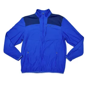 Moisture Managing Liner Relaxed Comfort Athletic Jacket By Marmot In Blue, Size: Xxl