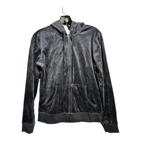 Athletic Jacket By New York And Co In Grey, Size: S Long Sleeves