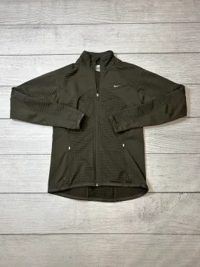 Ultra Compact Packing Design Athletic Jacket By Nike Apparel In Green, Size: M