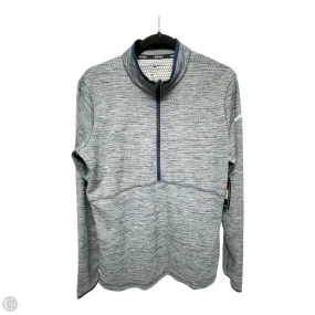 Hypoallergenic Lining Athletic Jacket By Nike Apparel In Navy, Size: L
