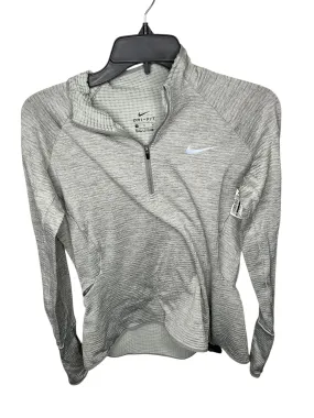 Athletic Jacket By Nike In Grey, Size: M Non Bulky Insulation