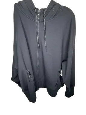 Athletic Jacket By Old Navy In Black, Size: 1x Smart Casual Structured Casual Fit