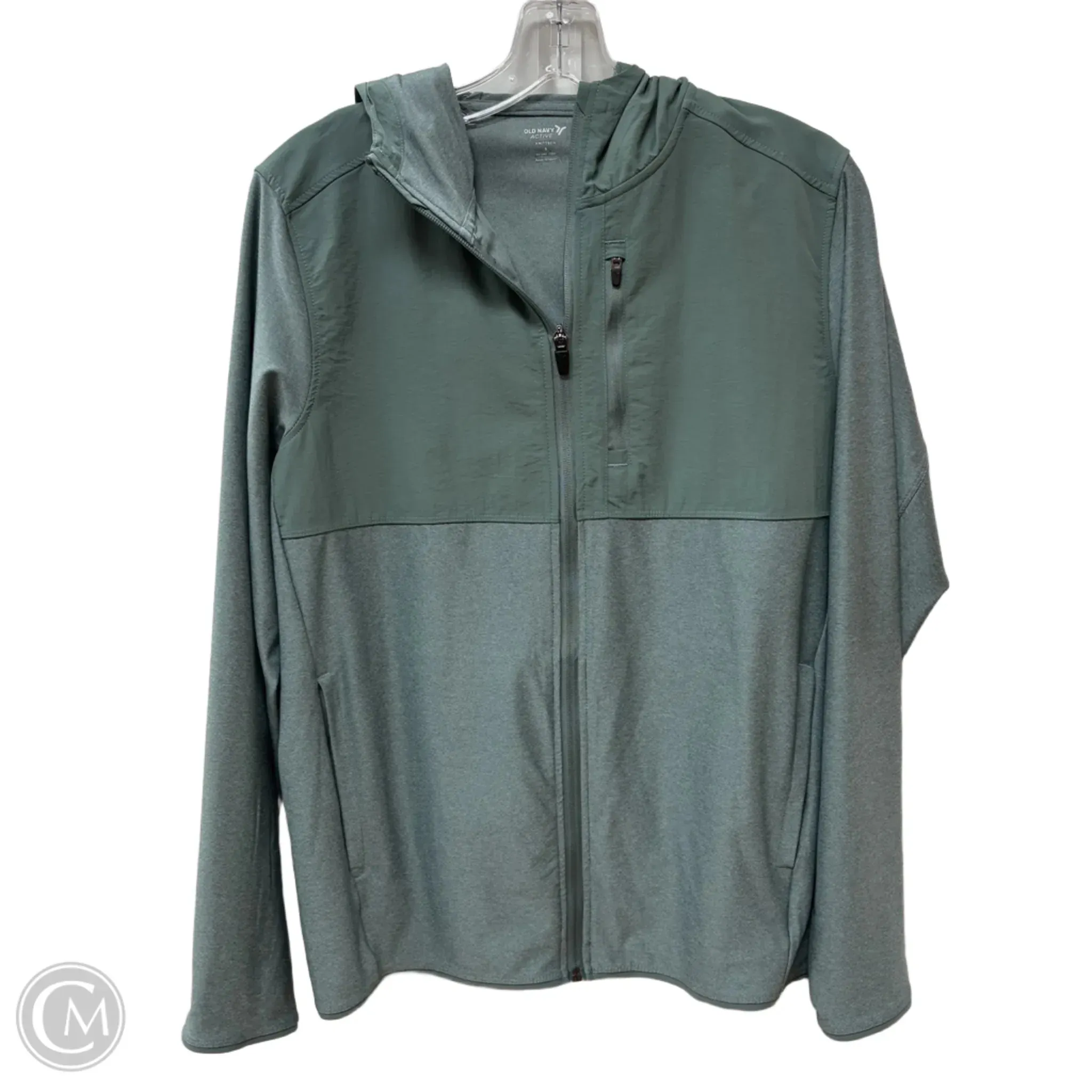 Athletic Jacket By Old Navy In Green, Size: S Sleek Layer Fit Holiday Trip