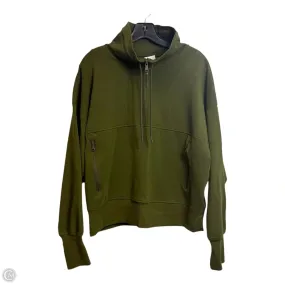 Athletic Jacket By Old Navy In Green, Size: Xl Flex Fit Design Flexible Joint Articulation