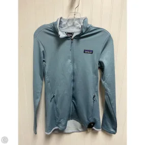 Athletic Jacket By Patagonia In Blue, Size: S Neutral Street Style Quick Access Hidden Pockets