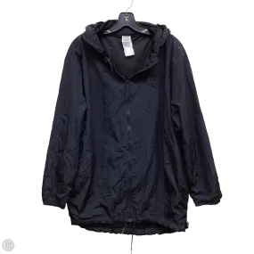 Loose Fit Athletic Jacket By Pink In Black, Size: L