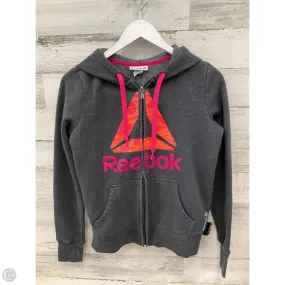 Essential City Look Athletic Jacket By Reebok In Grey, Size: S