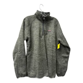 Oversized Fit Simple Outer Athletic Jacket By Simply Southern In Grey, Size:Xl