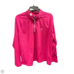 Athletic Jacket By Skechers In Pink, Size: 2x Lightweight Warmth Core