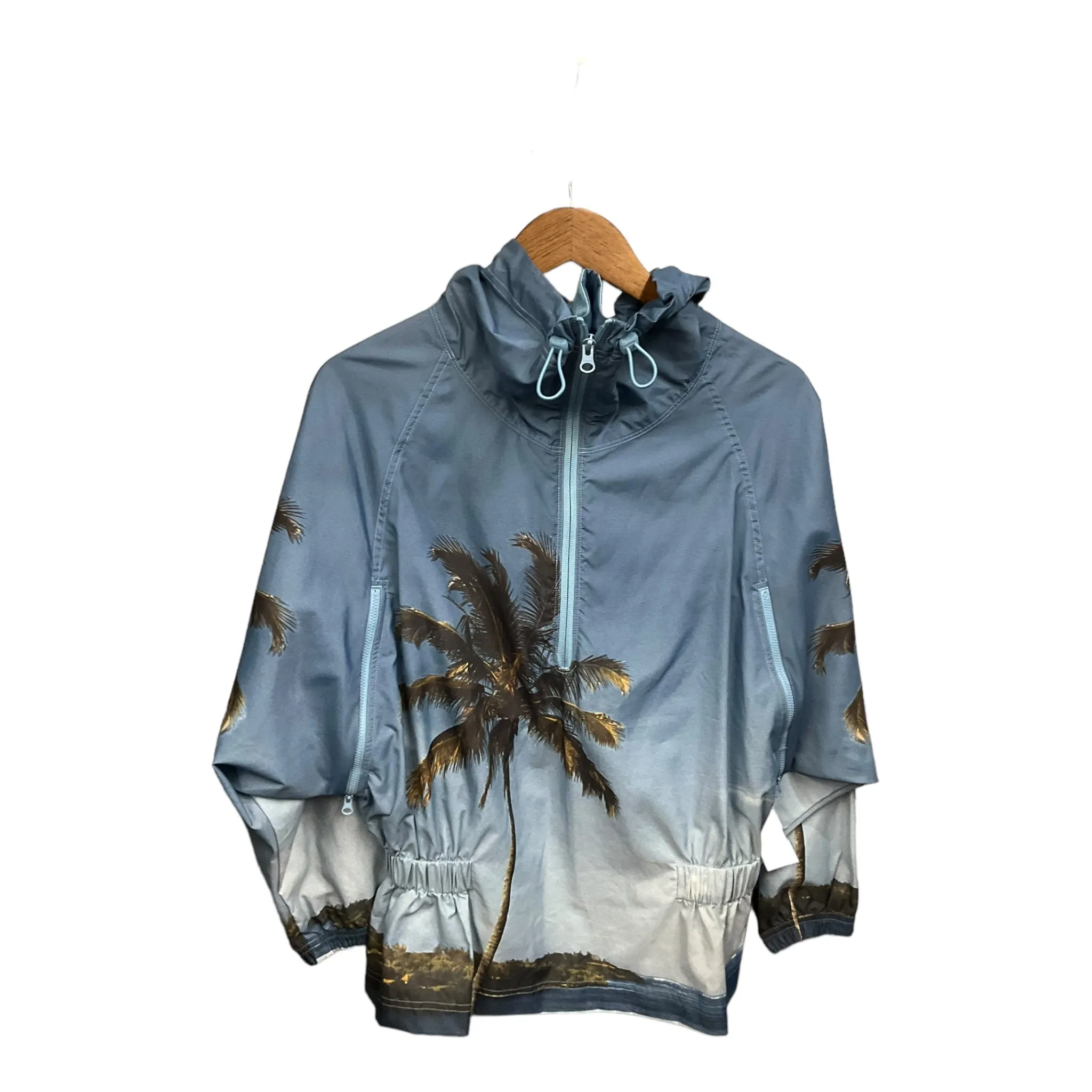 Athletic Jacket By Stella Mccartney In Multi-colored, Size: S Windproof Inner Layer Lifestyle Wear