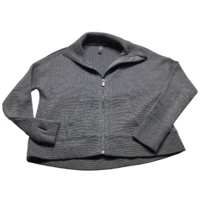 Athletic Jacket By Sweaty Betty In Grey, Size: Xs Bright Color