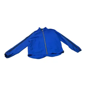 Microfiber Shell Athletic Jacket By Tail In Blue, Size: S