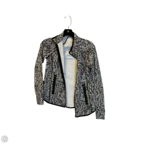 Athletic Jacket By Talbots In Black & White, Size: S Odor Resistant Coating Logo Free Style
